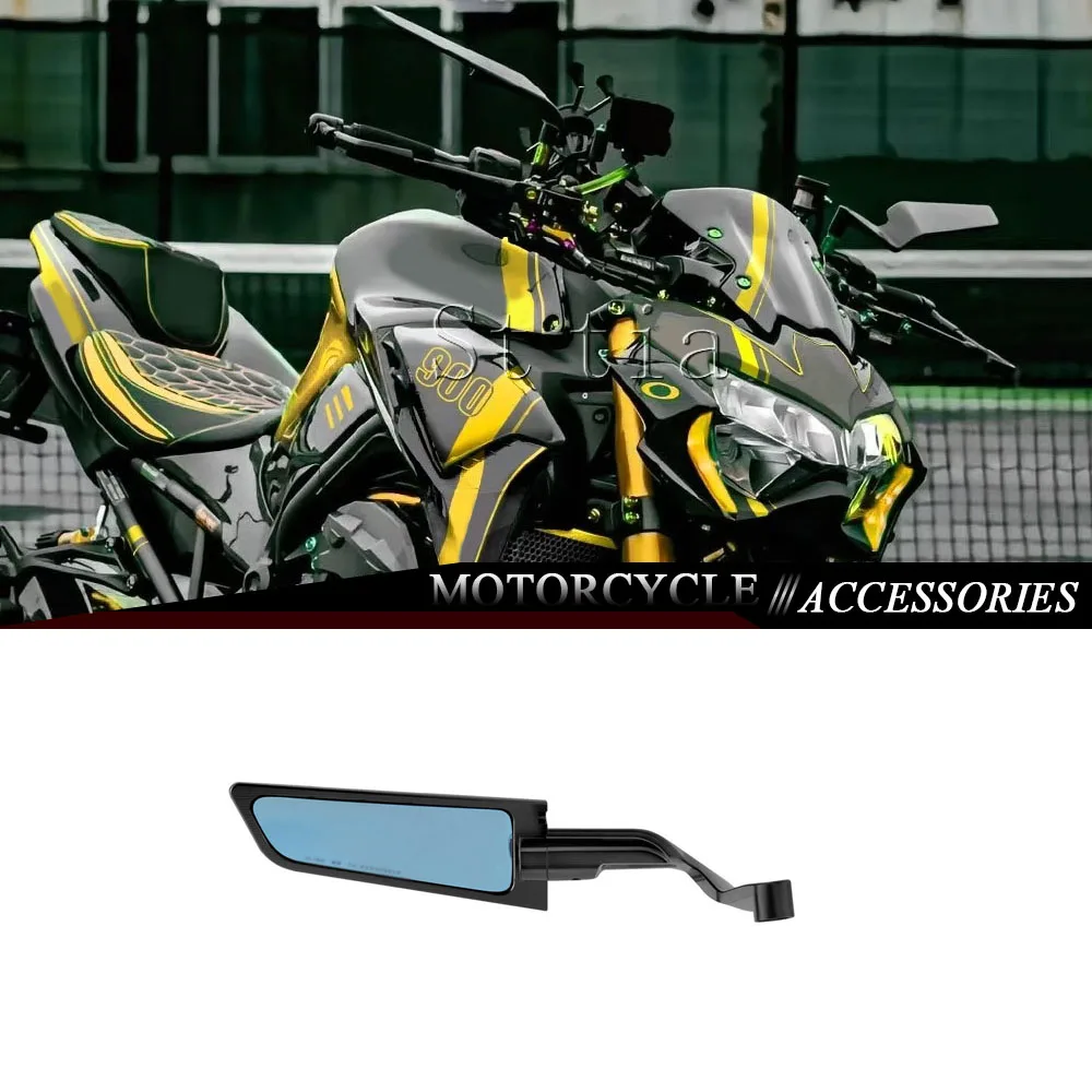 

Зеркала заднего вида для мотоциклов Kawasaki Z650 Z 650 Z900 Z 900 SE 2017-2025, регулируемые, с функцией защиты от ветра, комплекты