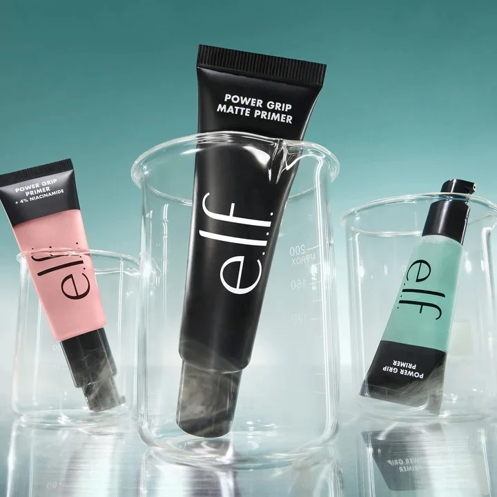 E.l.f Power Grip Matte Primer Dewy Setting Spray Liquid Poreless Putty Primer Hydrating Gel Serum 30ml&10ml Pre-makeup Products