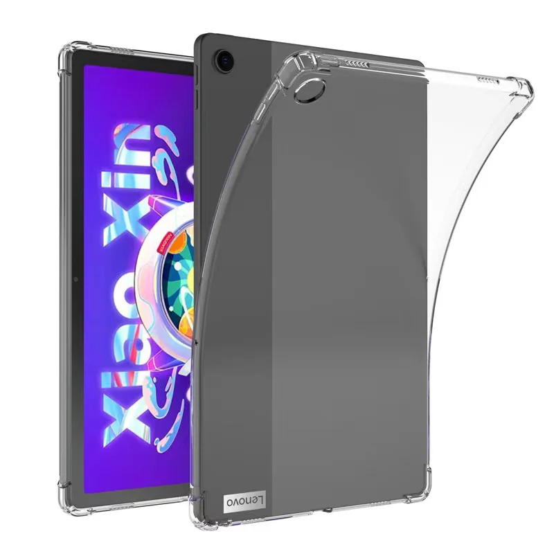 Soft TPU Protective Case For Lenovo Xiaoxin Pad 10.6 Inches 2022 TB125F TB-128 Transparent Tablet Back Cover Shell Protection