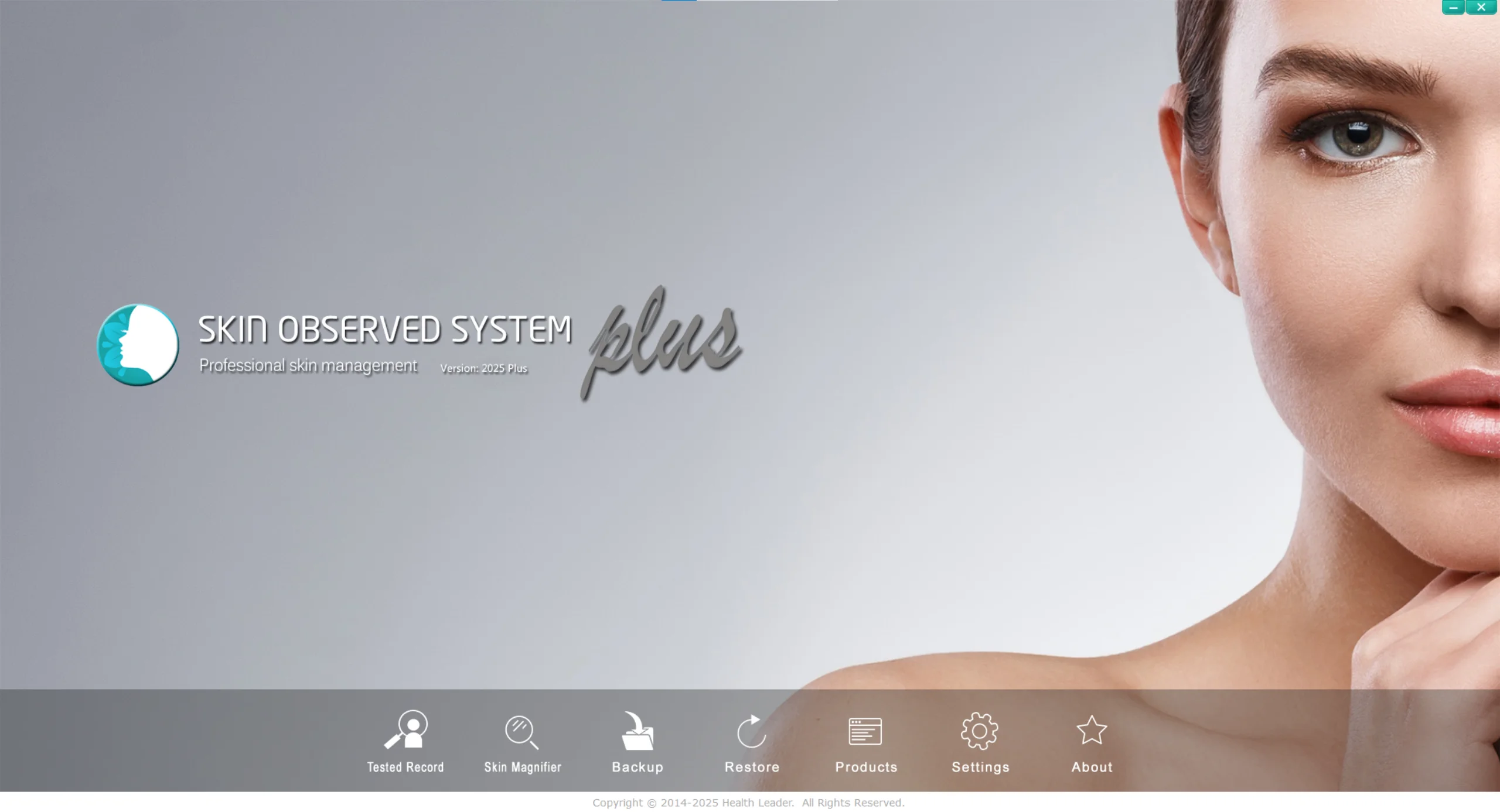 2025 Language+ スマートホームスキンアナライザー 顔の水と油のニキビ分析 皮膚の酸化 引き締め分析 美容院での使用