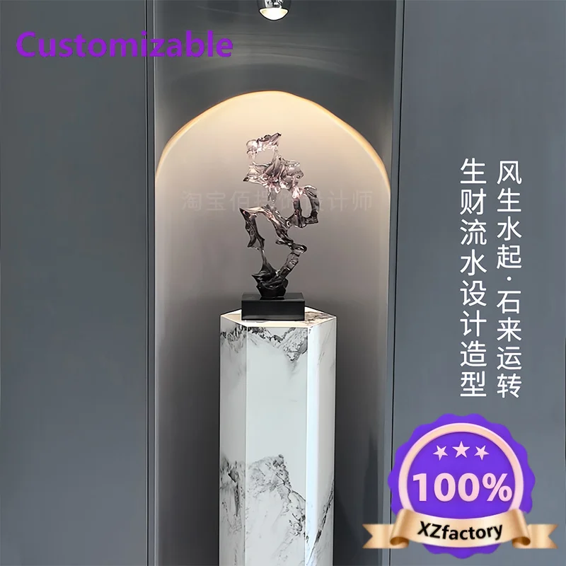 Factory Direct 2026 Top RatedTaihu stone ornaments are prosperous, living room entrance TV cabinet wine cabinet home accessories