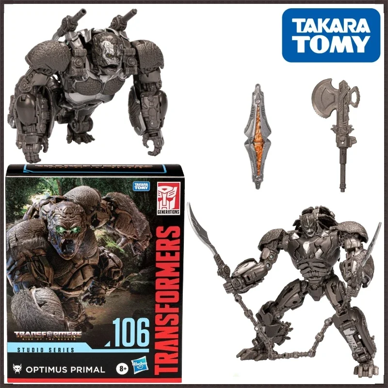 In Stock Takara Tomy Transformers SS series ordinary number SS-106 L level Optimus Primal Action Robot Collectible Birthday Gift