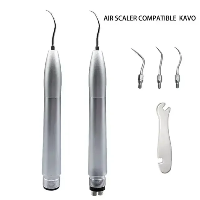 UDT New Type  den tal  Ultrasonic Air Scaler  Handpiece 2holes /4 holes With 3pcs K A V O Tips Handpiece