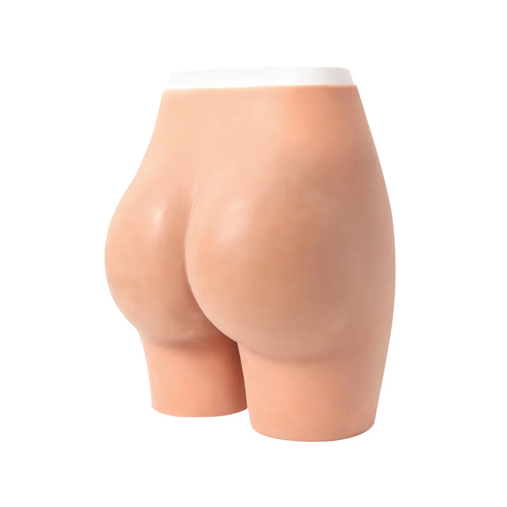 Fake Artificial 100% Silicone Bum Pants Realistic Panties Big Silicone Butt Lifter Women Shaper  Underwear Padded Plus Size Hips