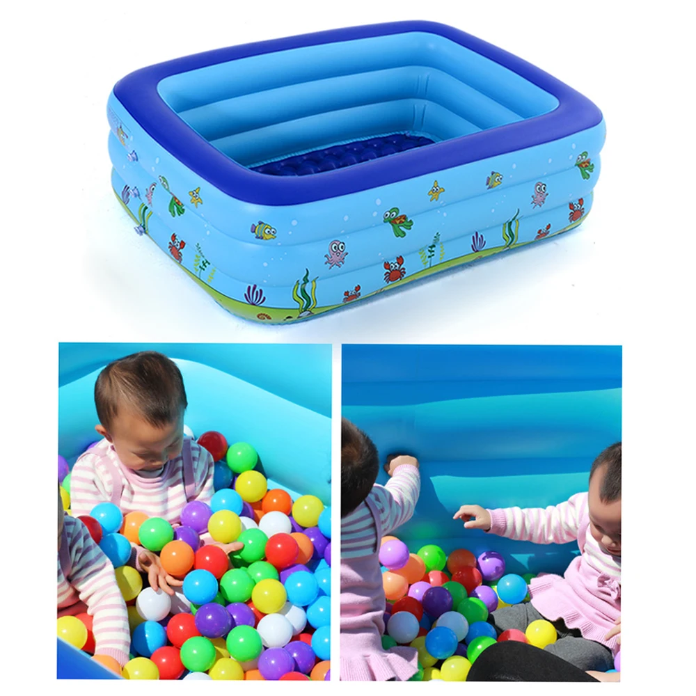 Portable Swimming Pool Inflatable Baby Swimming Pool Outdoor Children Basin Kid Bathtub