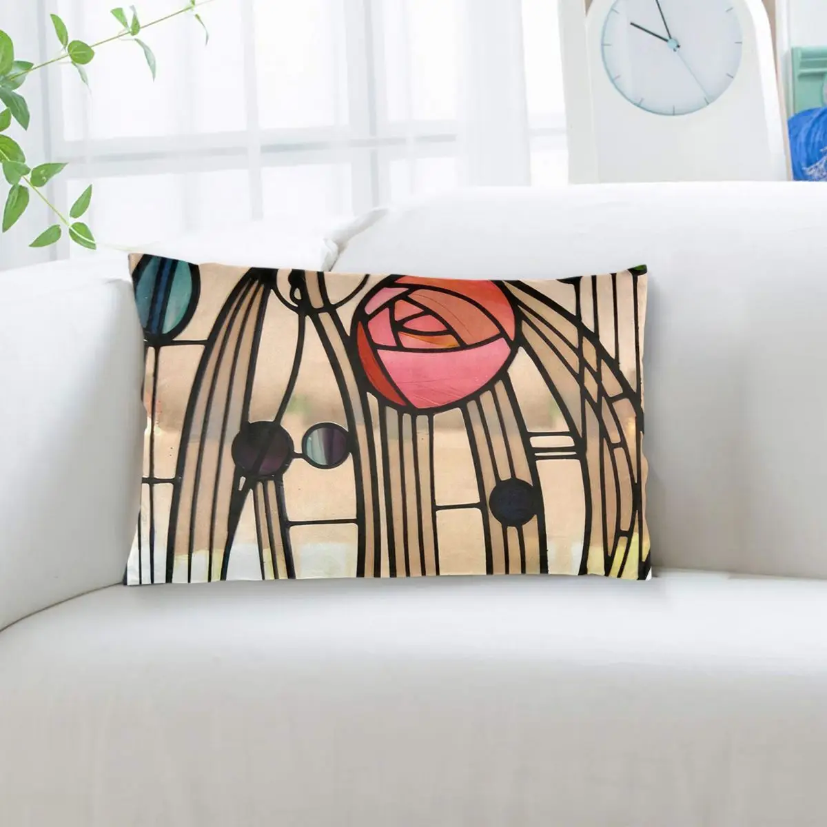 Charles Rennie Mackintosh Rectangle Pillowcase Cushion Cover Decorative Bedroom Bed Home Comfort Throw Pillow
