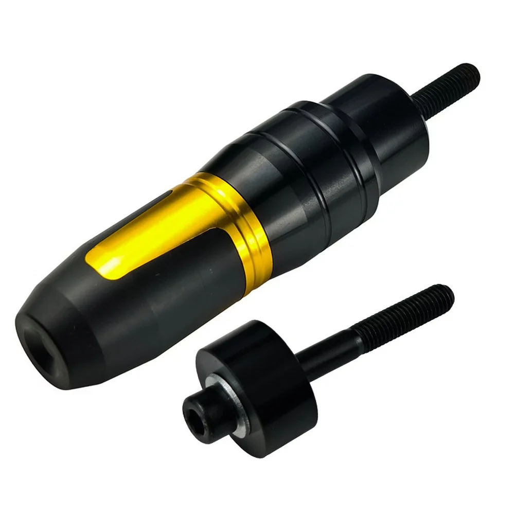 CNC Aluminum Motorcycle Exhaust Pipe Crash Bar and Fork Protector Designed to Shield Against Damage and Enhance Safety