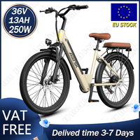 Aairsk S600 Adult Commute Electric Bike 250W Motor 36V13AH Removable Battery E-Bike Smart LCD Display 26In Tire Electric Bicycle