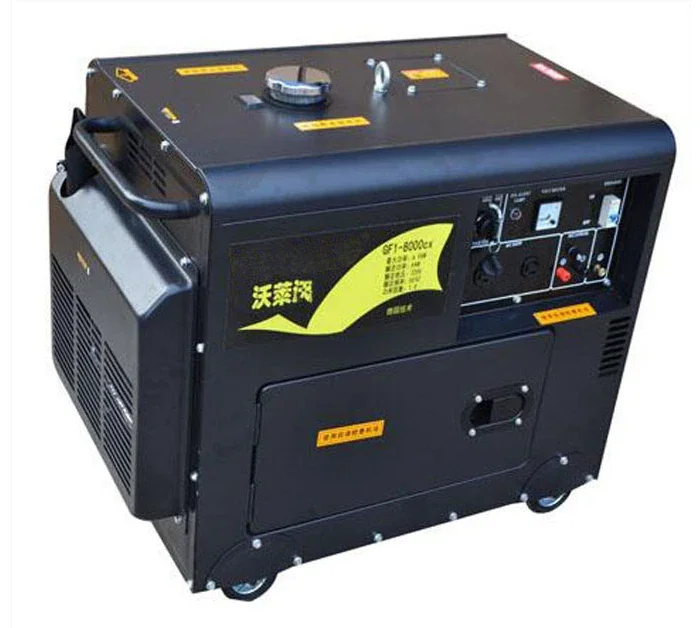 Silent 8 kW small diesel generator 5/6 / 10kw single-phase 220V household 380V three-phase 8KW