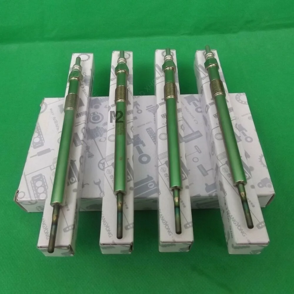 4PCS GENUINE FOR SSANGYONG ACTYON SPORTS  ACTYON KORANDO C RODIUSCOD 2.0 L TD GLOW PLUG SET 6711590101