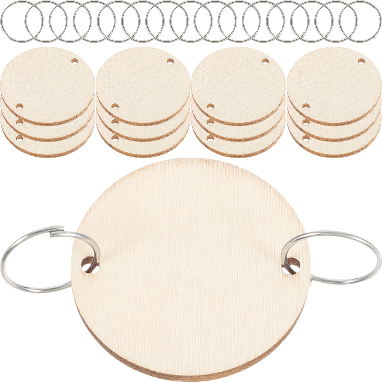 

Wooden Hanging Plaque Accessories Birthday Reminder Calendar Wood Discs for Family Board Easy Assembly Home Wall for Anniversary