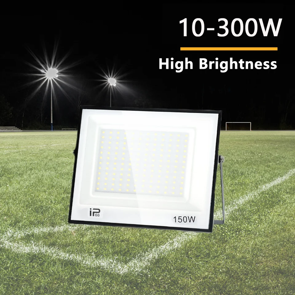 Imagem -03 - Holofote Led Holofote 50w 100w 150w Ac110v Ac220v Refletor Luz de Rua Ip66 à Prova Dip66 Água Led Luzes do Jardim Holofotes