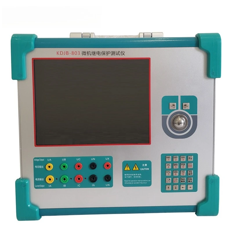 KDJB-803 Microcomputer Relay Protection Tester Single-phase six-phase relay protection comprehensive measurement and testing dev