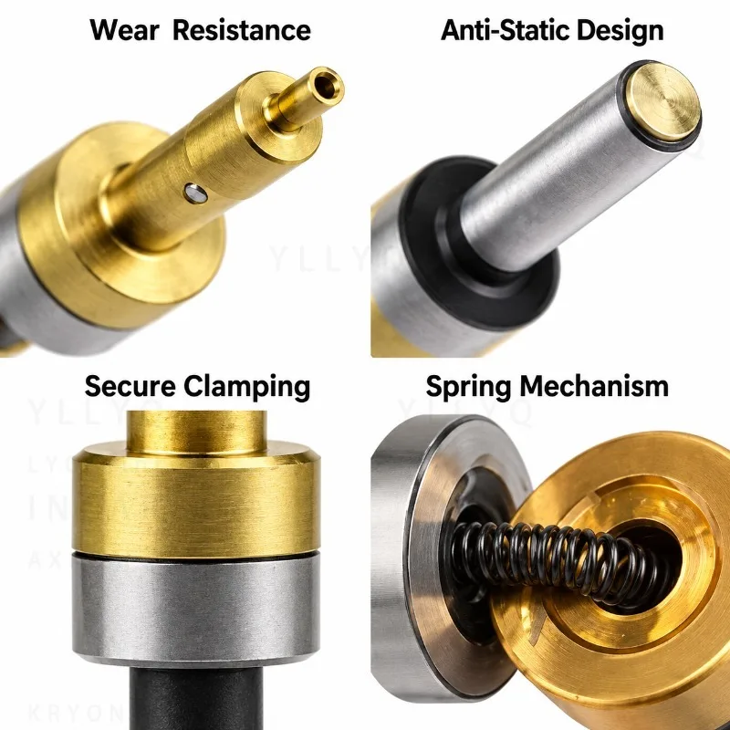 CNC Edge Finder High Precision Eccentric Standard Vertical Ceramic Tool Setter with Spring Non Magnetic Ceramic Tip