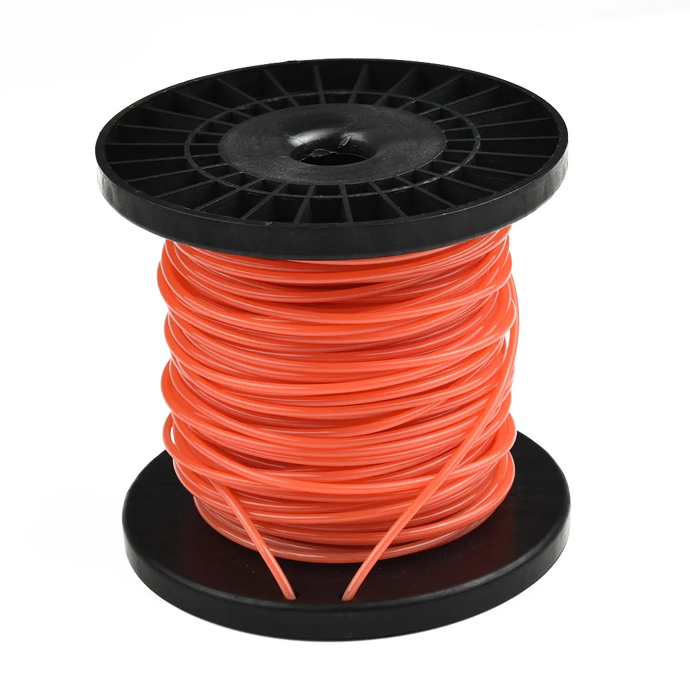 

50M Trimmer Line Nylon Round Brushcutter Trimmer Cord Line Wire 2.7mm Grass Brush Cutter Spiral Rope Garden Power Tool Accessory