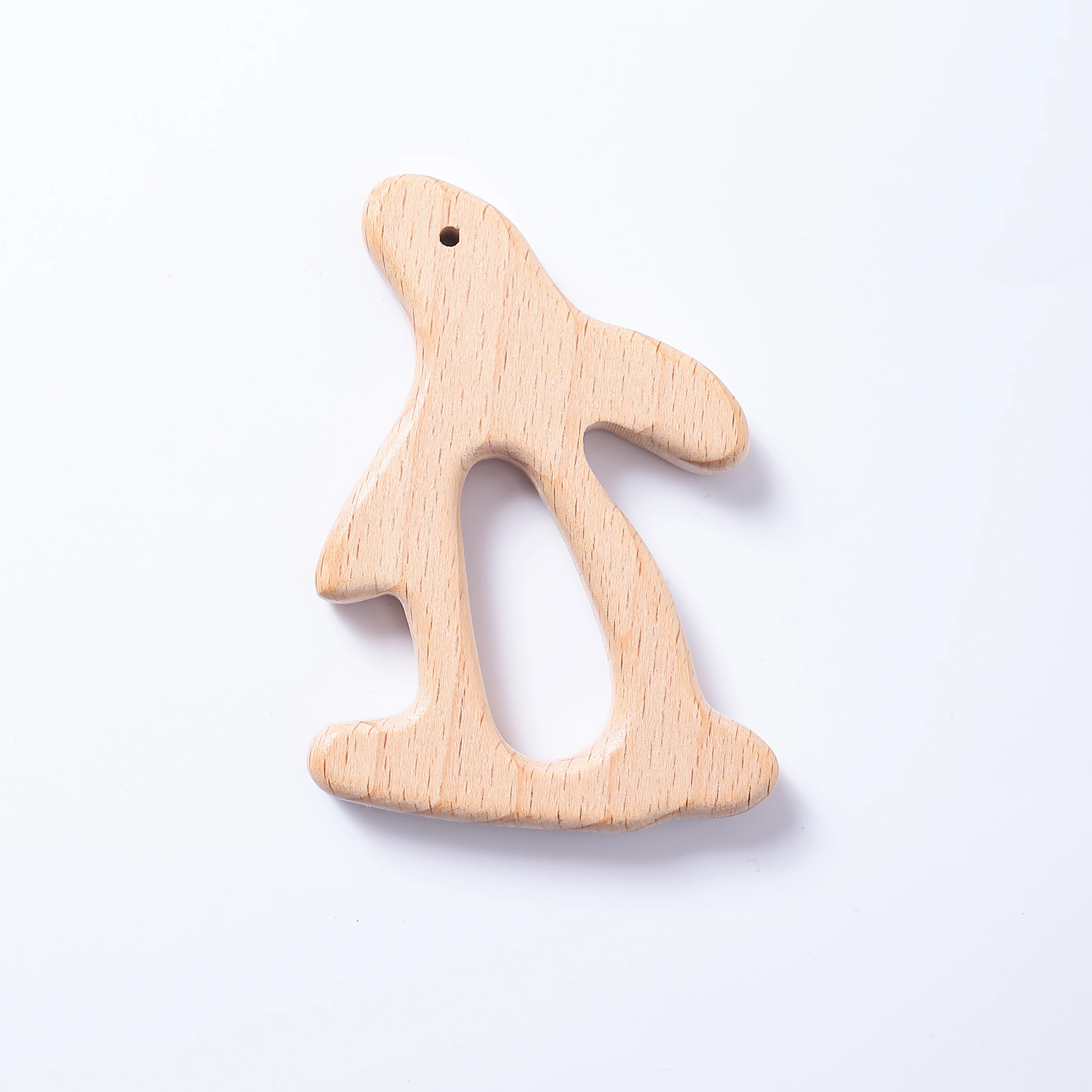Bopoobo 1pc Baby Toys Wooden Teether Animal Teething For New Born Play Gym Accessories Diy Pendant Chewable Tiny Rod Teethers