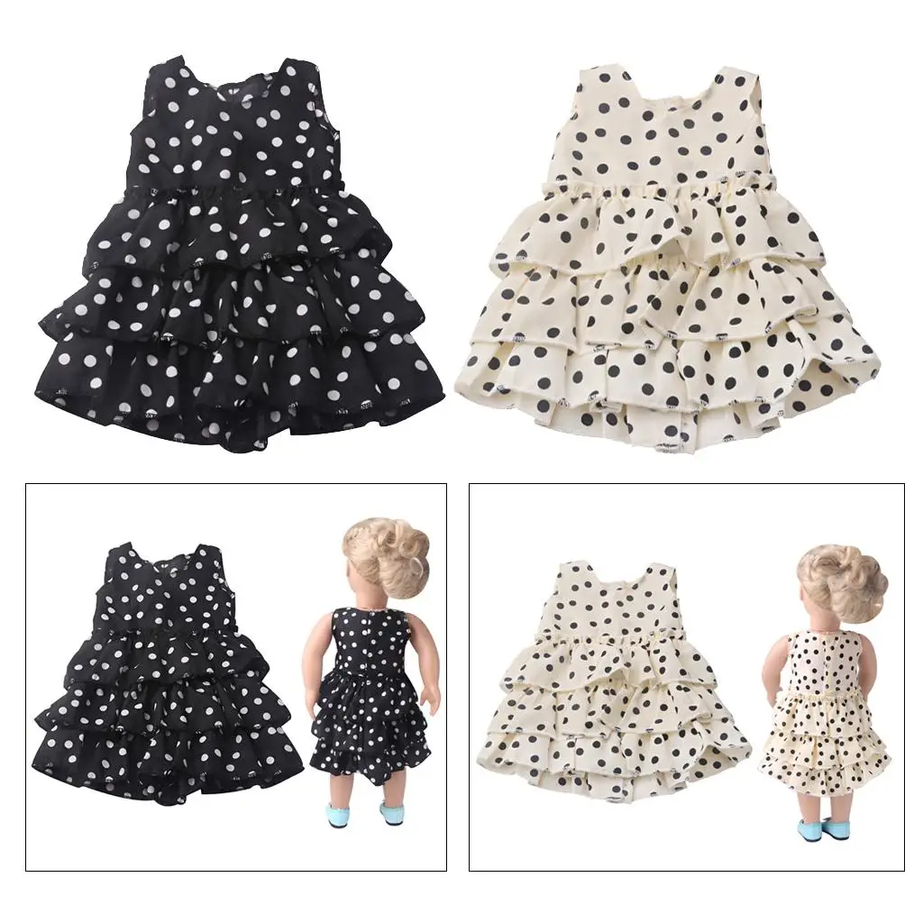 2Pcs Fashion Sleeveless Dress Out 18" Generation Doll Clothing Gifts