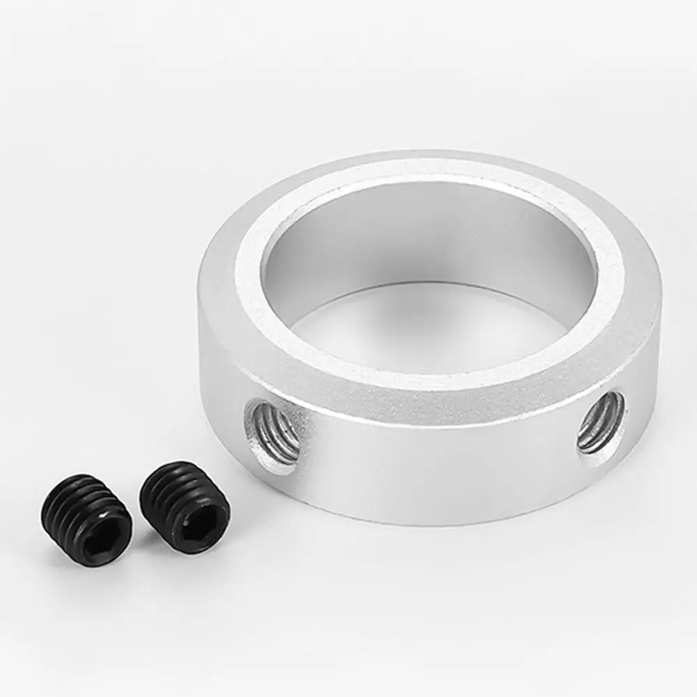 1Pcs Aluminum Alloy Fixed Locking Limit Ring Stop Screw Type Retainer Locator Shaft Collar 6-30mm Diameter with Screws