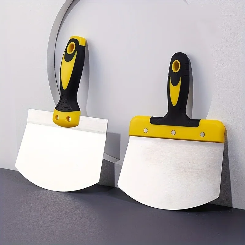 قوس شكل مجرفة سكينة معجون مكشطة أداة اليد ل دريوال التشطيب الجص مجرفة مكشطة أداة المعجون مجرفة بلاستيكية منحنية