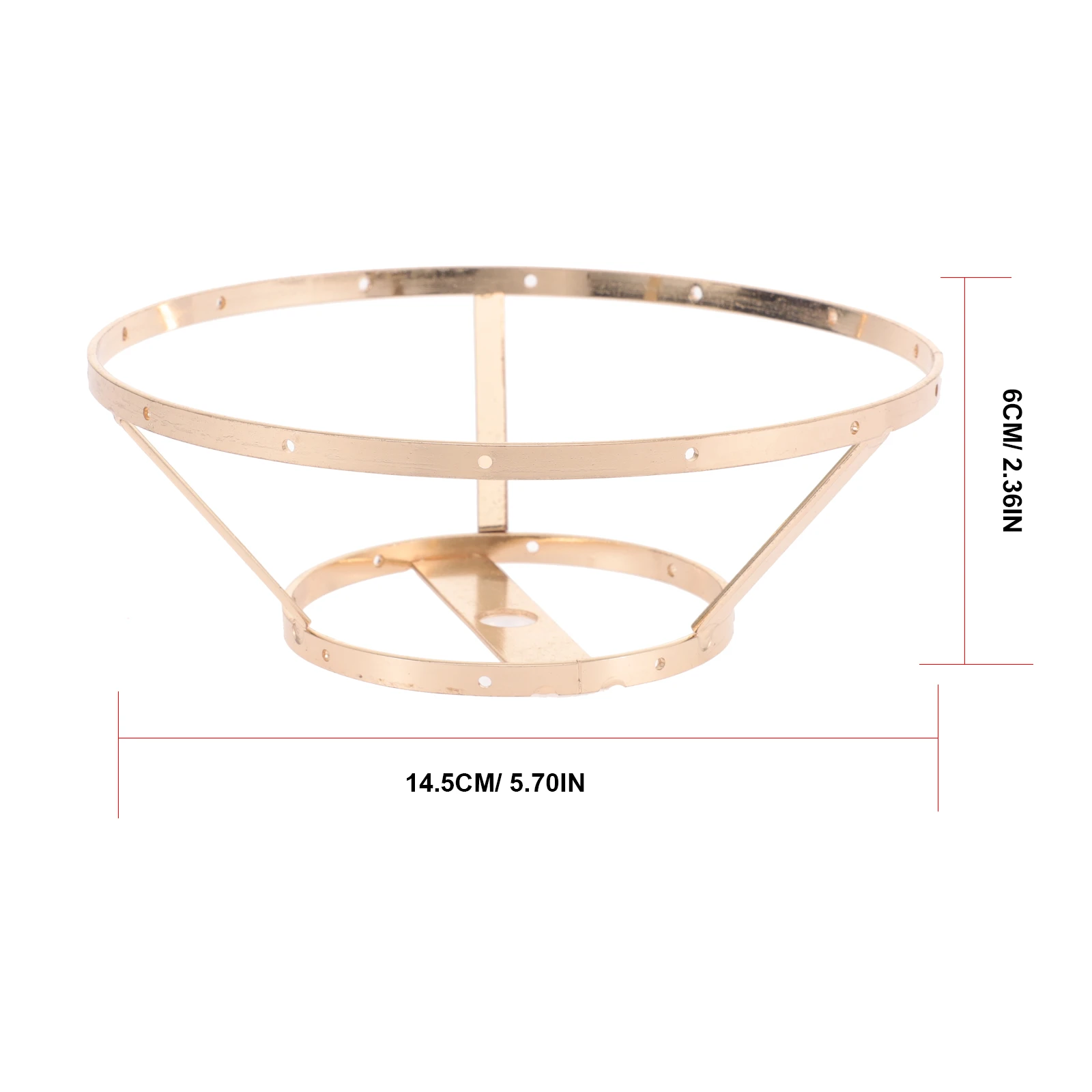 

Metal Lampshade Frame Diy Lamp Shade Rack Sturdy Home Decor Light Accessories For Table Ceiling Lights Making Supply Diy Lamp