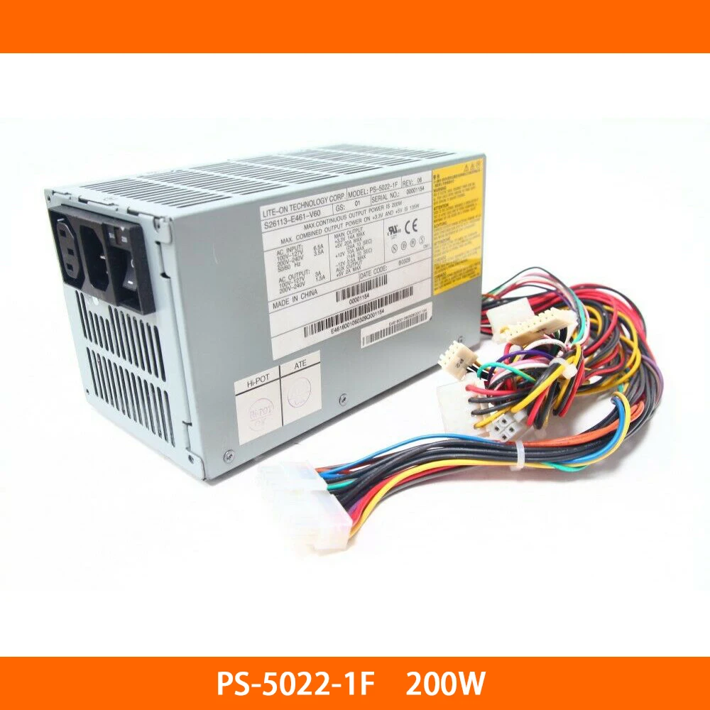 

PS-5022-1F S26113-E461-V60 P5905 P5700 P5600 W600 200W Industrial Power Supply Original Quality Fast Ship