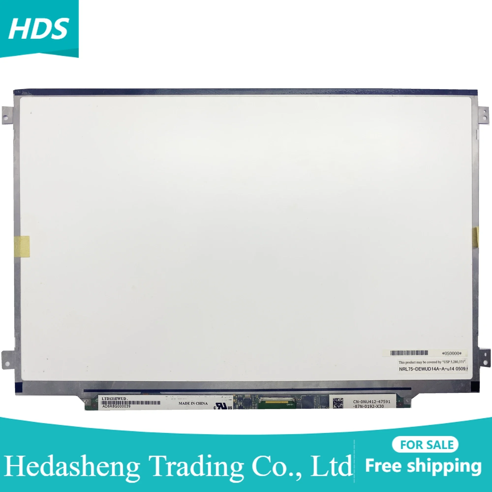 LTD121EWUD For Dell 12.1 inch 1280*800 LCD Display Latitude E4200 VOSTRO 1220 D420 D430 Laptop LCD Screen