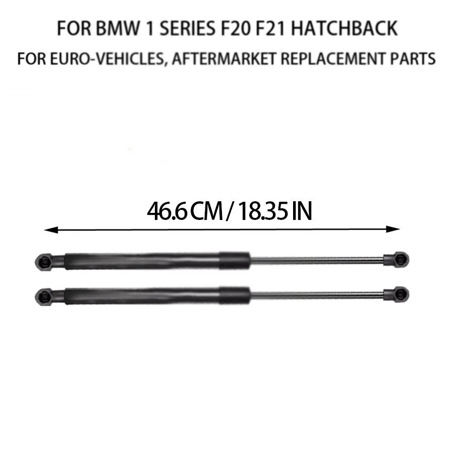 2pcs 51247239871 For Rear Tailgate Boot Gas Struts for BMW 1 Series F20 F21 Hatchback