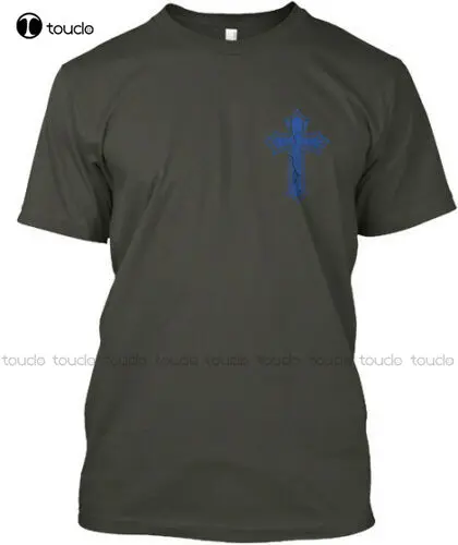 New Tee Saint Michael The Archangel Prayer Classic T-Shirt - 100% Cotton Tshirt Ruler Cotton Tee Xs-5Xl Double Side Unisex