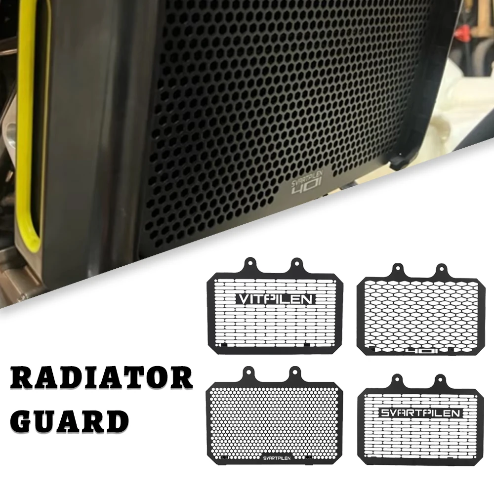 

Для Husqvarna Svartpilen 401 VITPILEN 401 2018-2021 2022 2023 Svartpilen401 VITPILEN401 Защитная крышка решетки радиатора