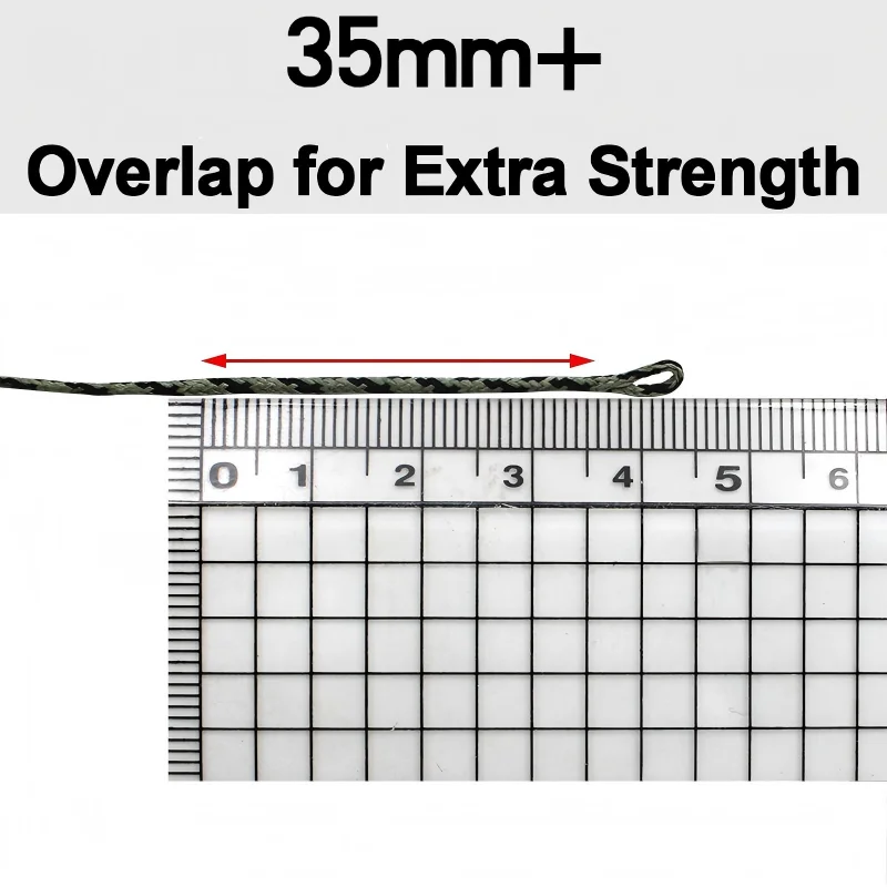 

Freshwater Carp Angling 2pcs/lot, 1m 45LB Camouflage Lead Core Leader, Abrasion Resistant Quick Sinking Rig Line