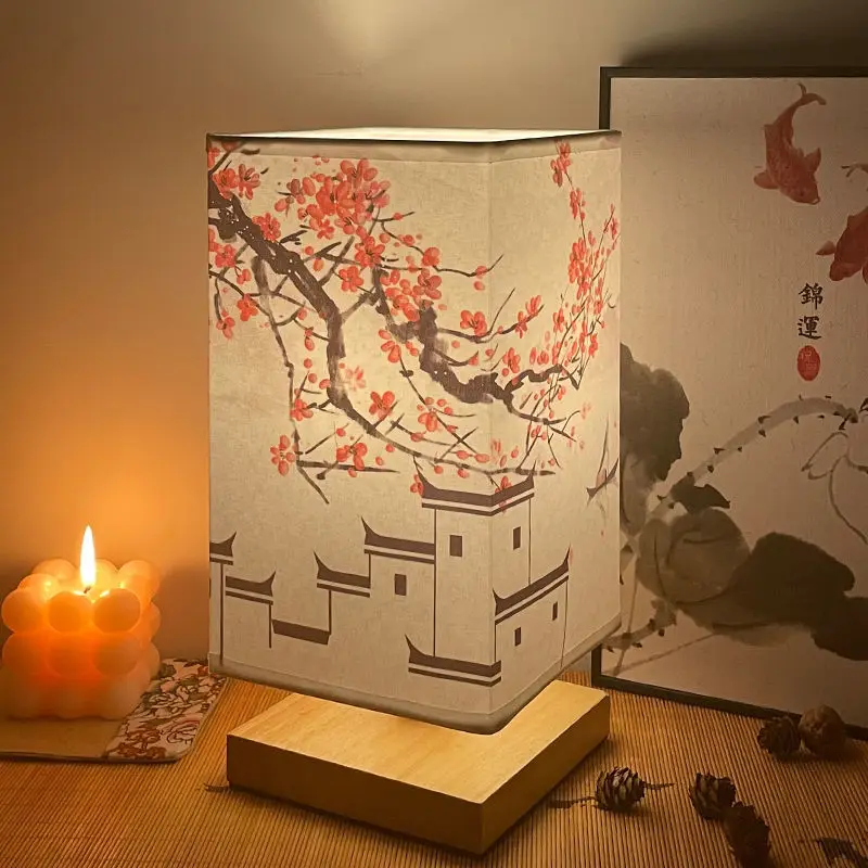 chines classico decoracao do candeeiro de mesa quarto luz de cabeceira tecido abajur stand luminarias estudo de iluminacao lampada de mesa 01