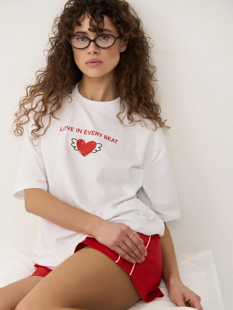 

Summer New 100% Cotton Cartoon Printed T-Shirt Women's Fashionable O-Neck Loose Short Sleeved Female Casual Cute Top Tees