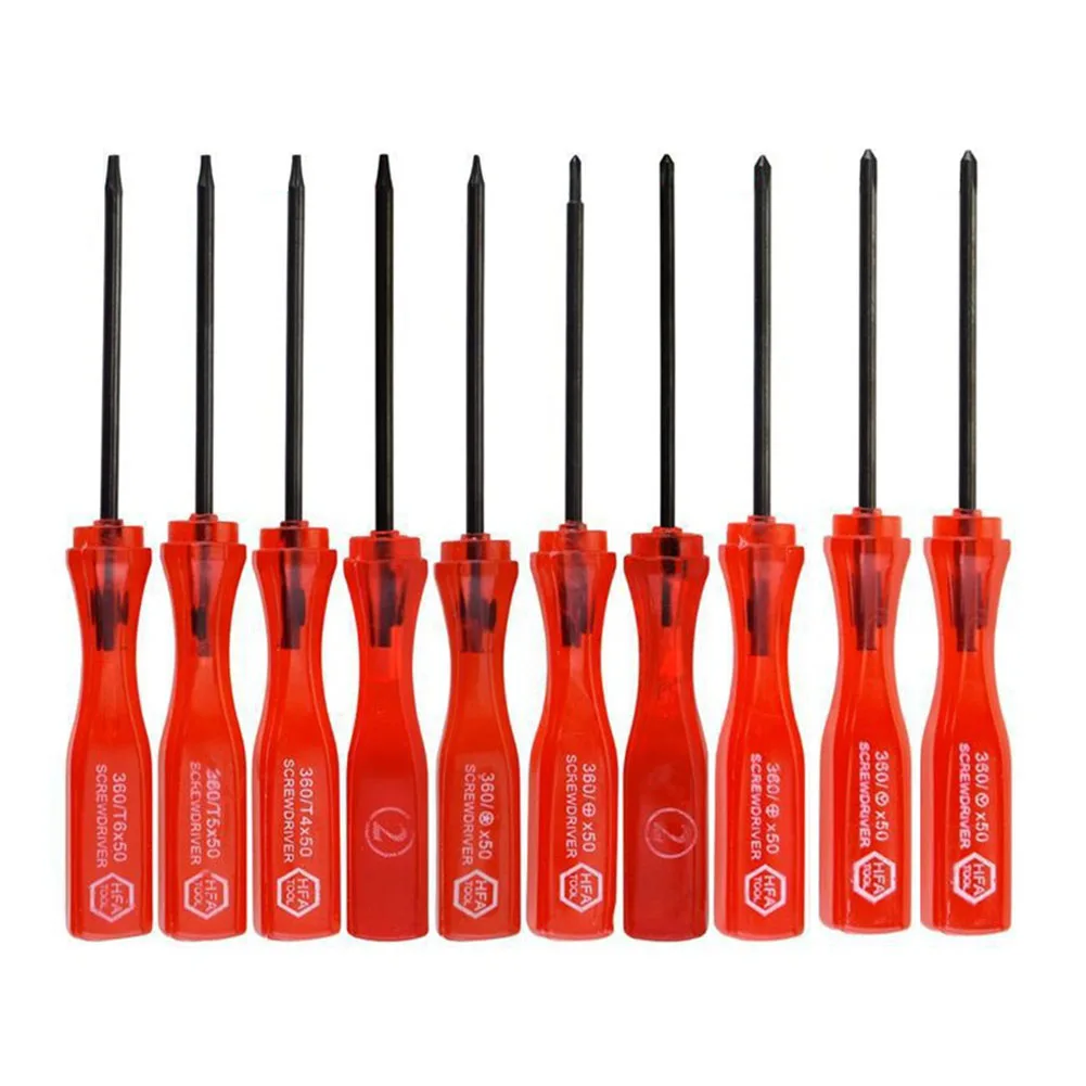 

10pcs Tri-Wing Screwdriver Reliable Tri Wing Screwdriver Kit For Nintendo For Wii GBA DS Lite NDSL Repairing Hand Tools