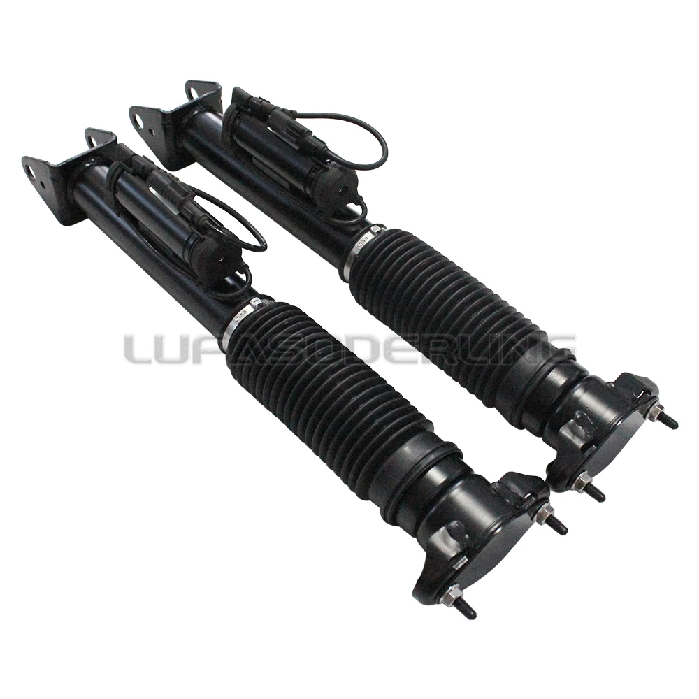 2x For Mercedes-Benz ML/GL-Class X166 W166 Rear Air Suspension Shock Absorber Struts w/ ADS A1663200130 A1663200930 A1663260500
