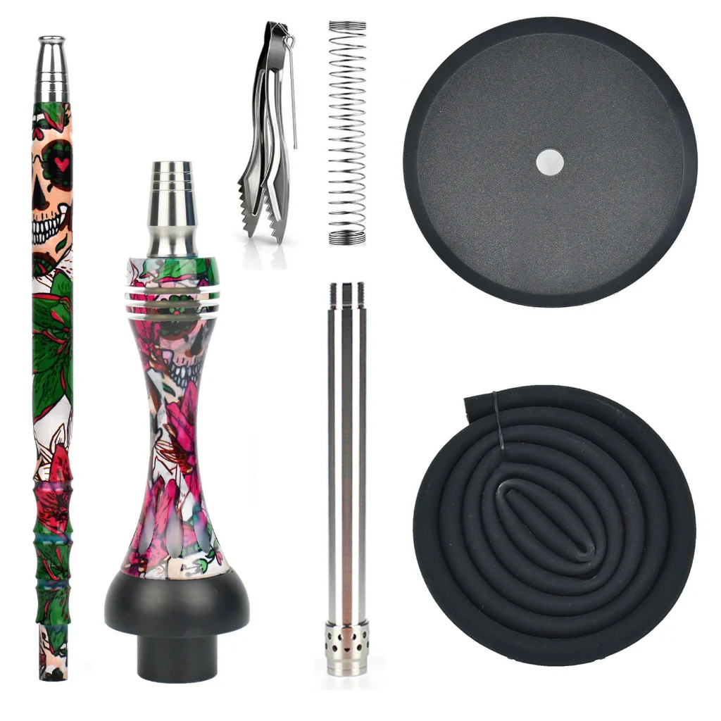 Shisha Hookah Set without Glass base Chicha Narguile Water Pipe Smoking Accessories no Glass Base