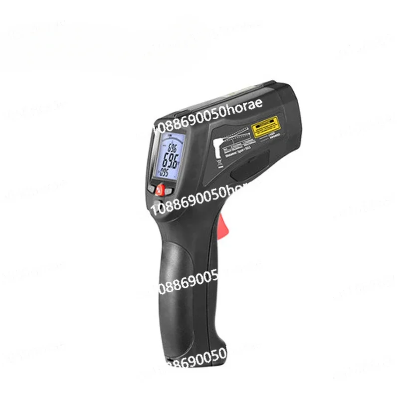 High temperature dual laser infrared thermometer