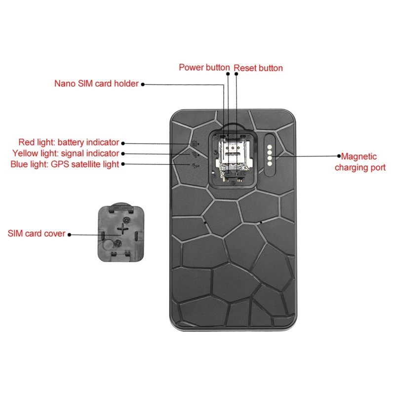 4G Strong Magnetic Waterproof GPS Locator WIFI Tracking Device Ultra-Long Standby Tracker Person Car Position Tracker for Safty - Image 4