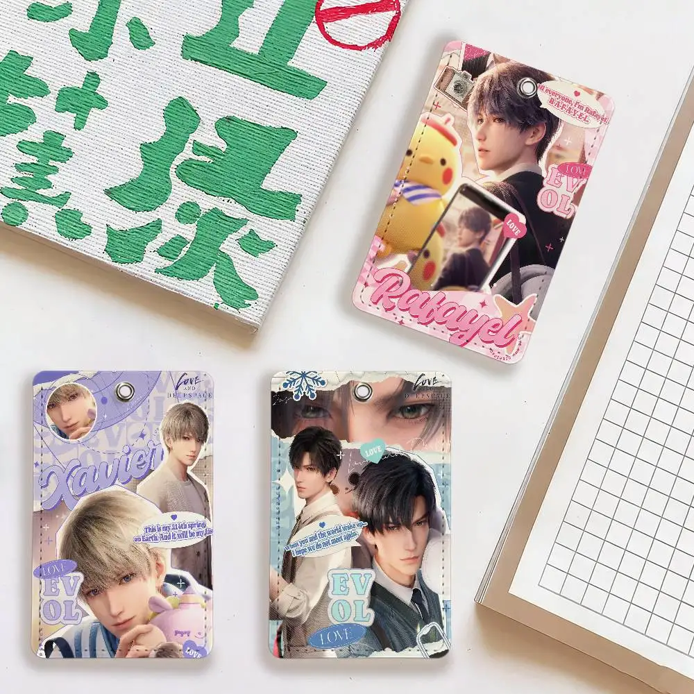 لعبة الحب وD-DEEPSPACE Sylus Zayne Xavier 83 مشبك بطاقات كم واقي حافلة البنك بطاقة الائتمان كم واقية بطاقة الهوية