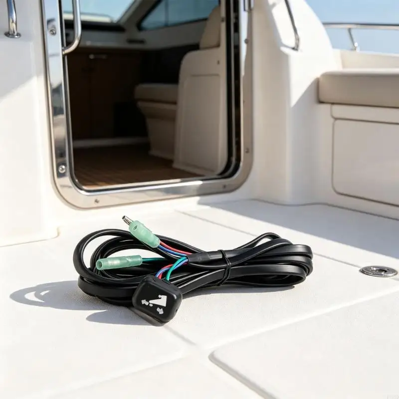Trim Control Button Part with Plastic Housing and Marine