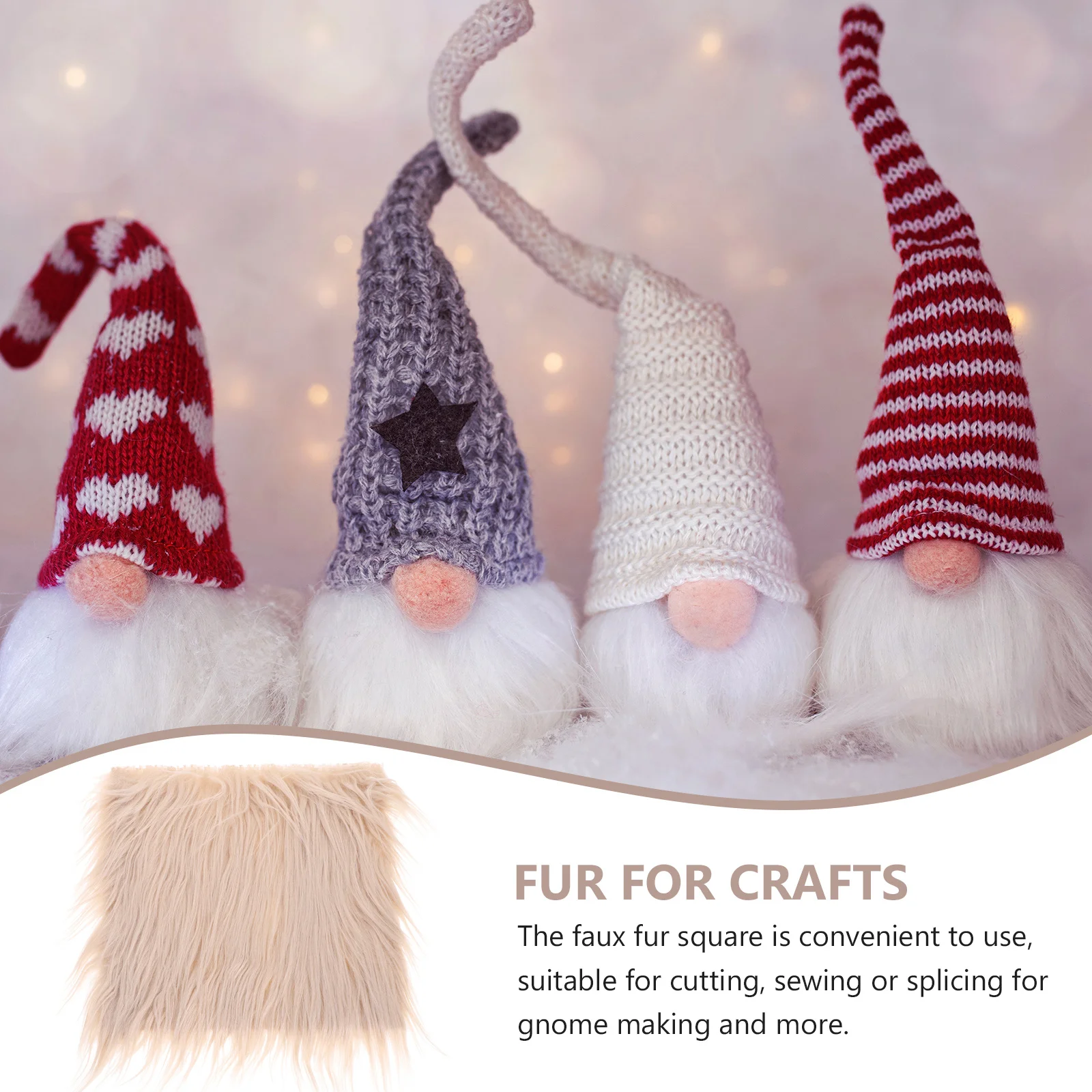 

Fabric Christmas Decoration Sewing Crafts Making Khaki Crafting Supplies