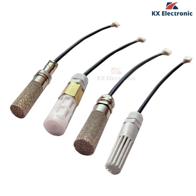 RS485 Modbus Water Proof Temperature Humidity Sensor Probe High Precision Temperature Humidity Integrated Sensor with XH2.54