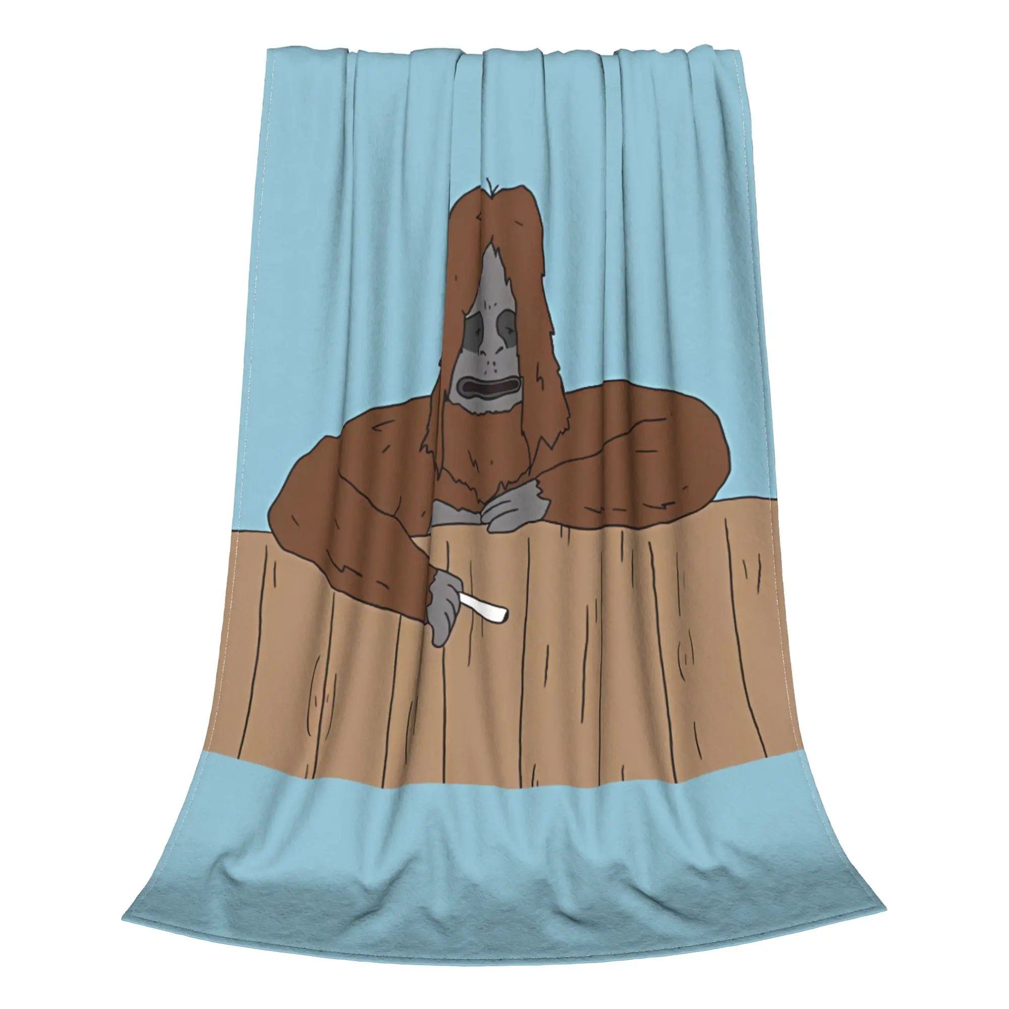 1PC Home Cute Room Decor Sassy Blanket Throw Blanket The Big Lez Show Novelty Warm Blanket All Season