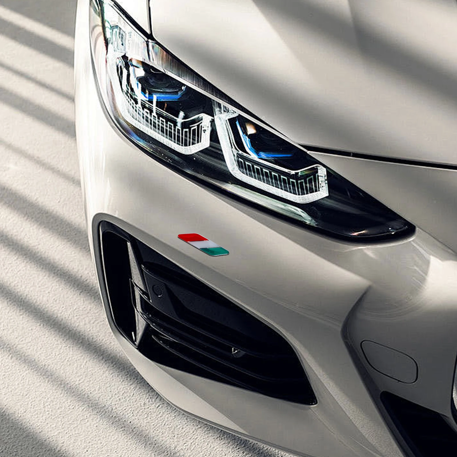 

Italy Flag Car Sticker Decal Wing Design Scratch Resistant Waterproof Vehicle Body Window Bumper Decoration Truck Suv Tailgate