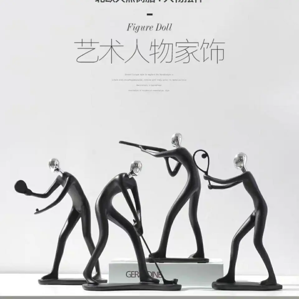 

Минималистичная современная скандинавская декоративная маленькая фигурка для дома, гостиной, подставки для телевизора, стола, офиса