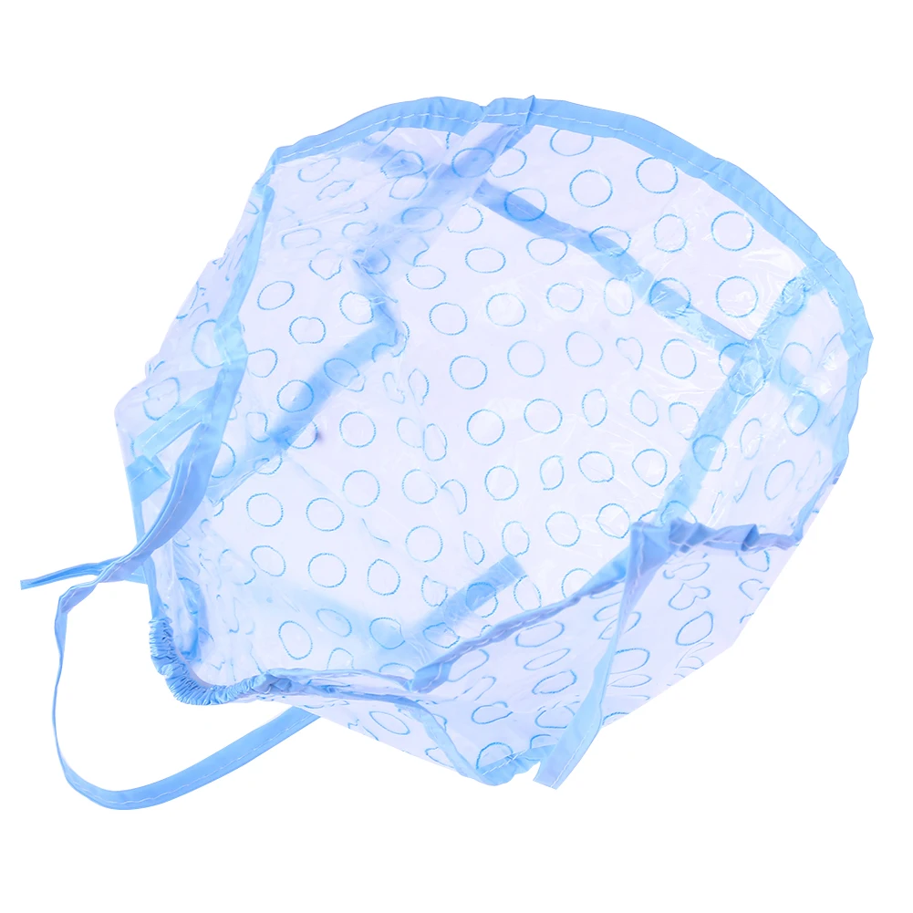 Hair Highlight Cap with Plastic Hook Hair Dye Cap Hair Highlighting Cap for Home Use