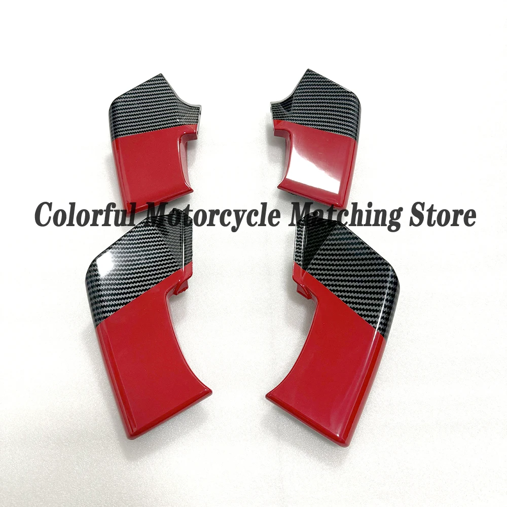 

for Ducati Street Fighter V4 V4S V2 V4R V2S Carbon Fiber Appearance Fixed Wind Wing Air Guide Cover Spoiler Bracket