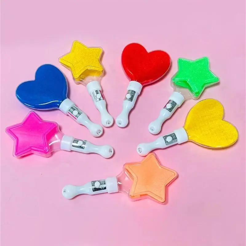 

K92D Flashing Glow Sticks Indoor New Year Color Changing Glitter Cheer Lights