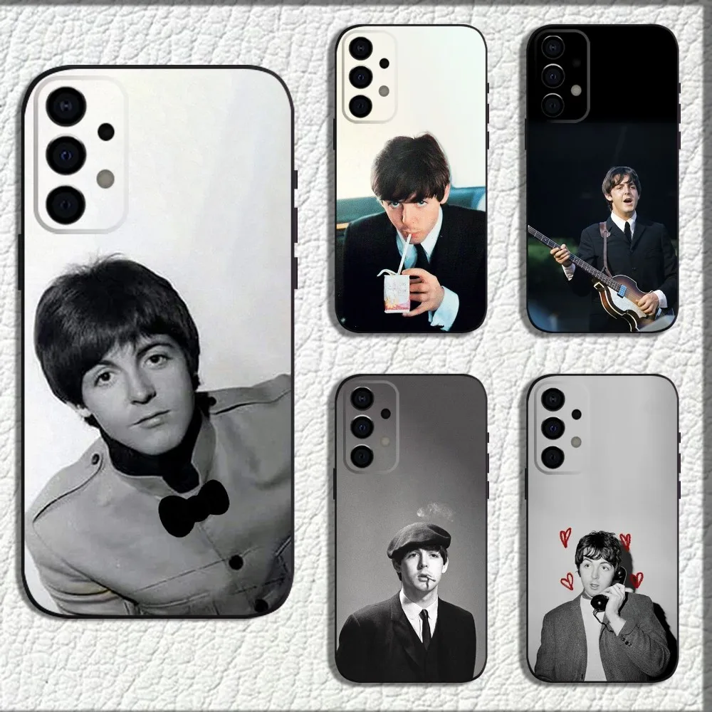 Singer P-Paul M-McCartney Phone Case For Samsung Galaxy A13,A21s,A22,A31,A32,A52,A53,A71,A80,A91 Soft Black Shell