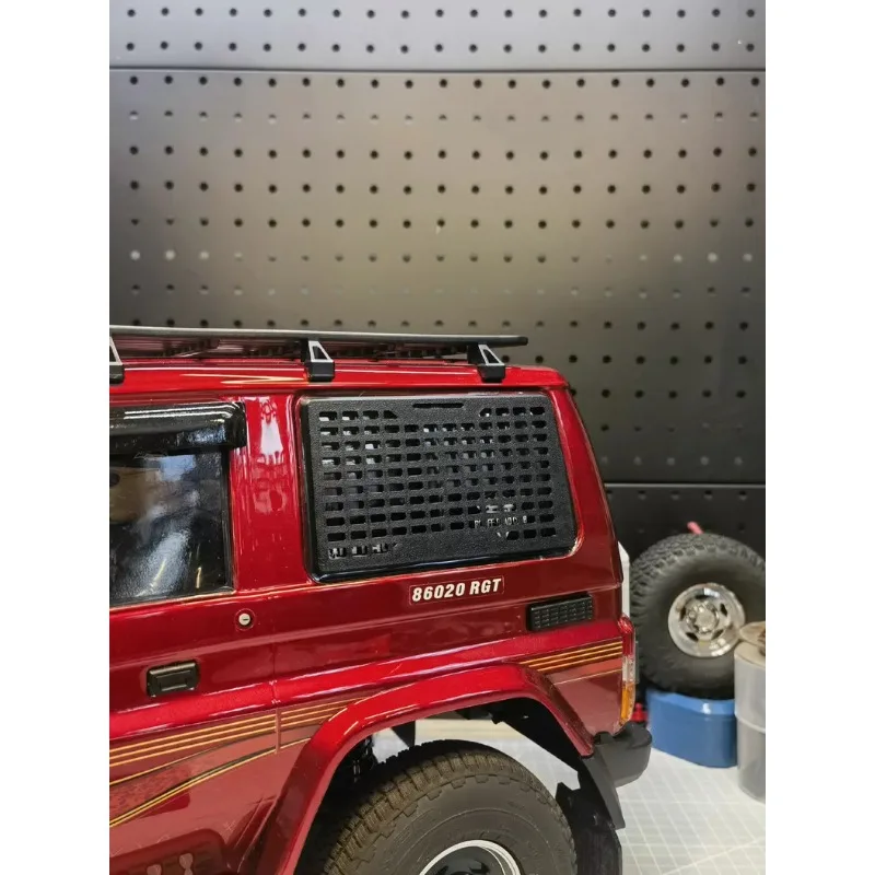 Side Window Guard / Mesh Protector for RGT 1/10 LC71 EX86020 RC Crawler, Multi-Function Expansion Panel Upgrade Part