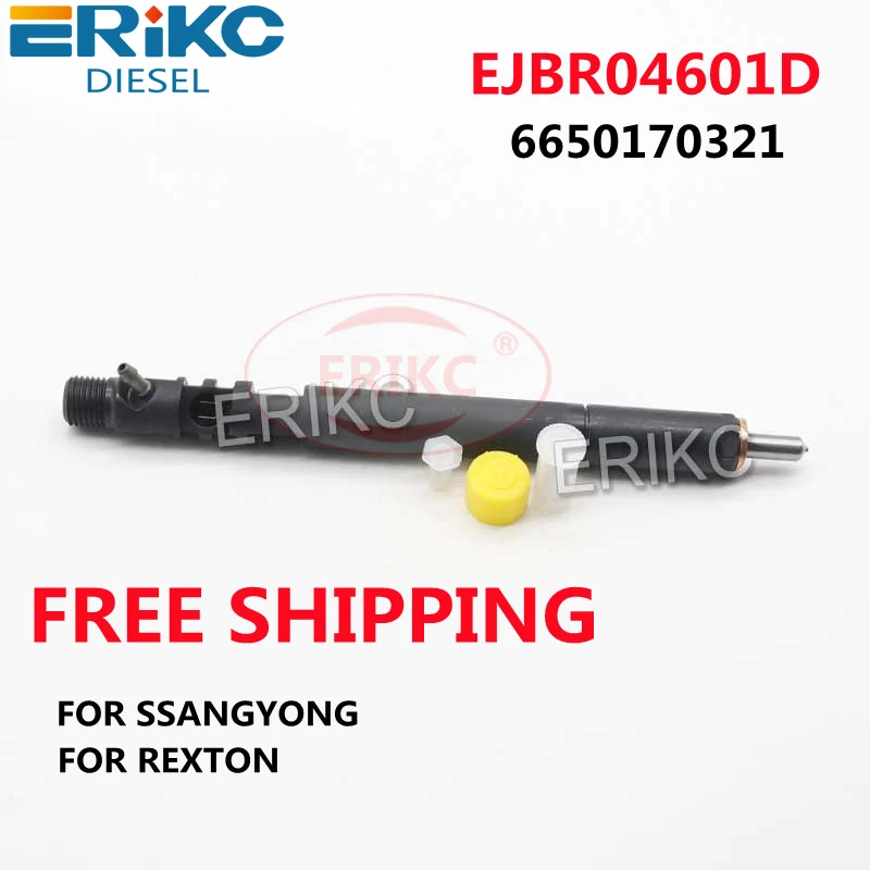 Diesel Injector EJBR04601D OEM A6650170321 New Injector 4601D 6650170321 for REXTON SSANGYONG Euro 3